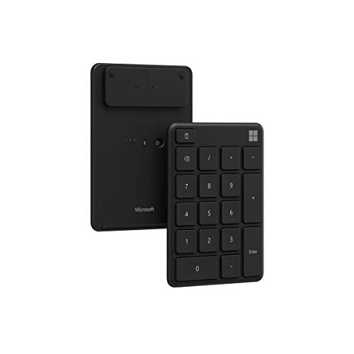 Microsoft Number Pad - Keypad - wireless - Bluetooth 5.0 - matte black