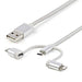 StarTech 1M 3 in 1 Lightening USB Cable