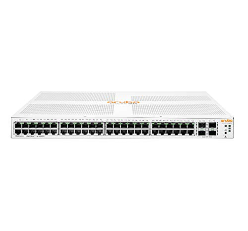 HPE Aruba Instant On 1930 48G 4SFP/SFP+ Switch - Switch - L2+ - Managed - 48 x 10/100/1000 + 4 x 1 Gigabit / 10 Gigabit SFP+ - rack-mountable