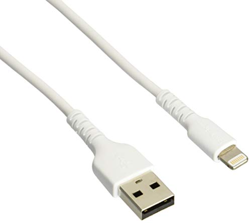 Best Value USB to Lightning Cable - 6.6 ft/2 m - MFi Certified Lightning Cable - Heavy Duty Lightning Cable - White