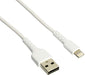 Best Value USB to Lightning Cable - 6.6 ft/2 m - MFi Certified Lightning Cable - Heavy Duty Lightning Cable - White