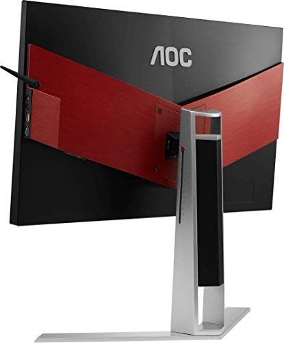 AOC Gaming AG251FG - AGON Series - LED monitor - 24.5" - 1920 x 1080 @ 240 Hz - TN - 400 cd/m - 1000:1 - 1 ms - HDMI, DisplayPort - speakers - black, red