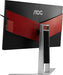 AOC Gaming AG251FG - AGON Series - LED monitor - 24.5" - 1920 x 1080 @ 240 Hz - TN - 400 cd/m - 1000:1 - 1 ms - HDMI, DisplayPort - speakers - black, red