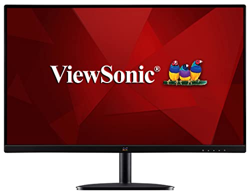 Viewsonic VA2732-H - LED monitor - 27" (27" viewable) - 1920 x 1080 Full HD (1080p) @ 75 Hz - IPS - 250 cd/m? - 1000:1 - 4 ms - HDMI, VGA