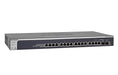 NETGEAR Smart XS716T - Switch - L3 Lite - smart - 16 x 10GBase-T + 2 x shared 10 Gigabit SFP+ - desktop, rack-mountable