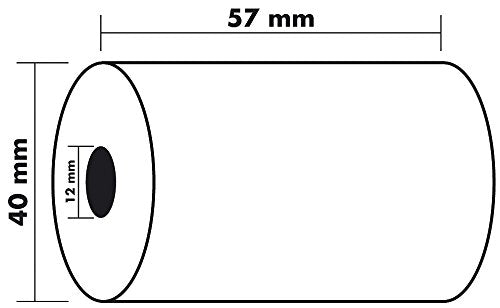 Best Value Exacompta 40339E 57 mm x 18 m Credit Card Receipt Roll