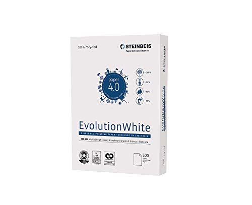 Best Value Papeteries de France Recycling-Multifunction Paper, A4, 500 Sheet, White, pack of 5