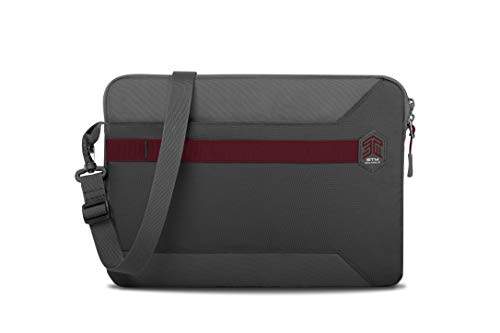 STM Blazer 2018 15 Inch Notebook Sleeve Case Royal Purple Polyester Water Resistant Form Fitting Sleeve with 360 Degree Protection Reverse Coil Zipper