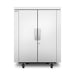 APC NetShelter CX - Rack - white - 24U - 19"