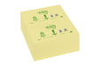 Best Value Post-it Recycled Notes - Canary Yellow -3 Blocks- 100 Sheets Per Pad - 76 mm x 127 mm