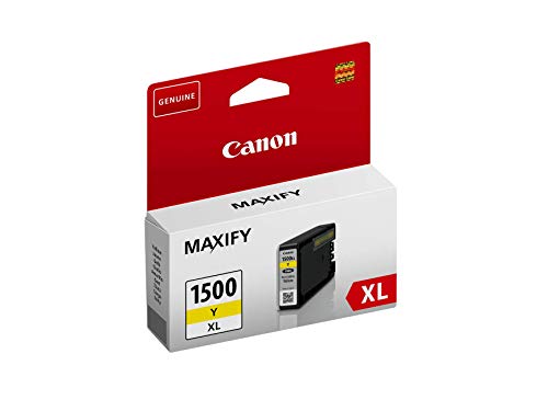 Canon PGI-1500XL Y - 9195B001 - 1 x Yellow - High Yield - Ink tank - For MAXIFY MB2050,MB2350