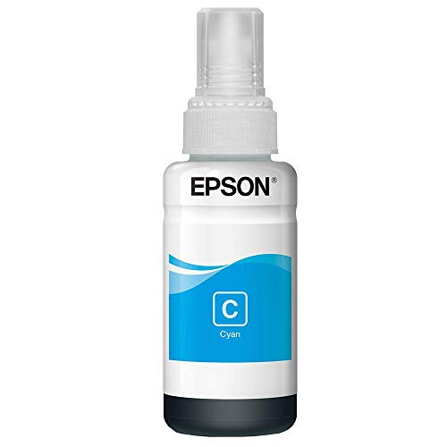 Epson Ink Cartridges, T6642, 4 colour ink bottles, Singlepack, 1 x 70.0 ml Cyan