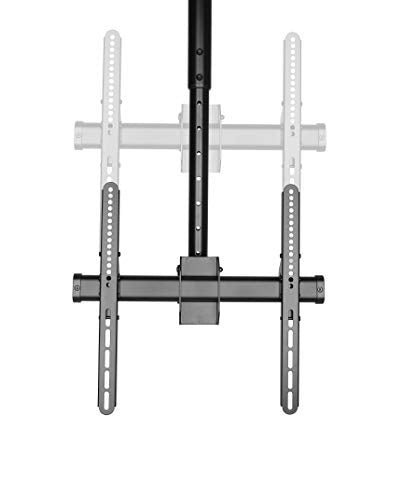 NewStar NeoMounts TV/Monitor Ceiling Mount for 32"-60" Screen, Height Adjustable - Black - Ceiling mount for LCD / plasma panel - black - screen size: 32"-60"