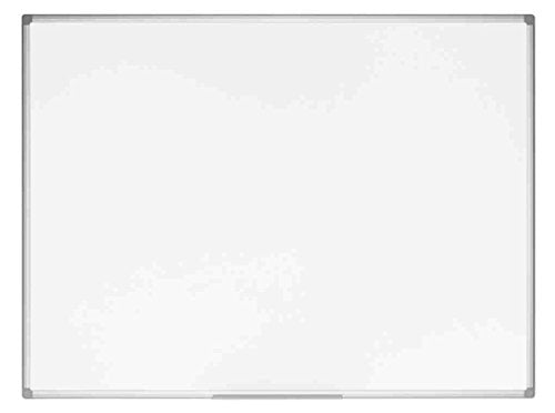 Best Value Bi-Office Earth - Whiteboard, Melamine, Dry Wipe Board with Aluminium Frame, 90 x 60 cm