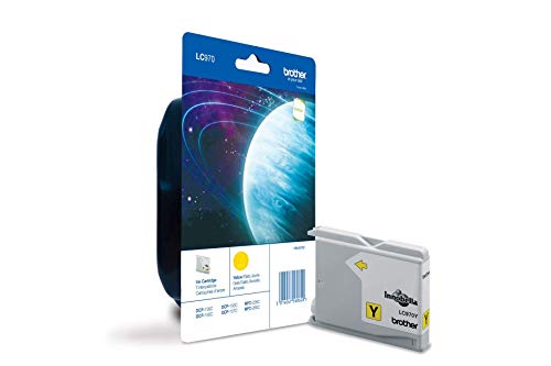 Brother LC970Y - Yellow - original - ink cartridge - for Brother DCP-135C, DCP-150C, DCP-153C, DCP-157C, MFC-235C, MFC-260C