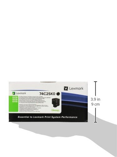 Best Value Lexmark 74C2SK0 7000pages Black Laser Toner & Cartridge - Laser Toner & cartridges (Black, Laser, Lexmark, CX725de, CX725dhe, CX725dthe, CS725de, CS720de, CS720dte, CS725dte, Black)