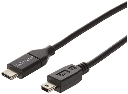 StarTech 2m USB C to Mini USB Cable Male to Male