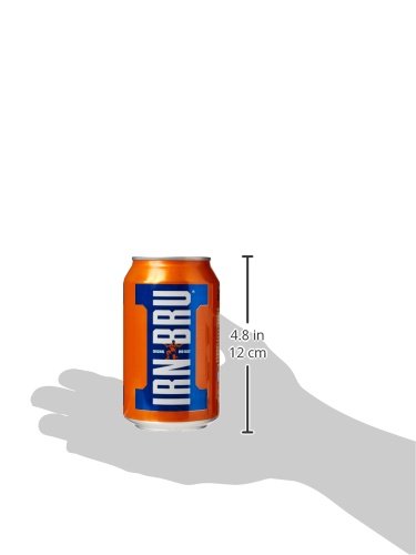 Best Value IRN-BRU Soft Drink Cans, 330 ml, Pack of 24