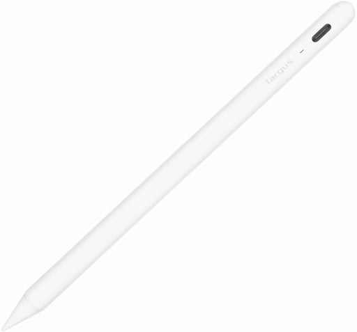 Targus - Active stylus - antimicrobial - white - for Apple 10.2-inch iPad, 10.5-inch iPad Air, 10.9-inch iPad Air, 12.9-inch iPad Pro