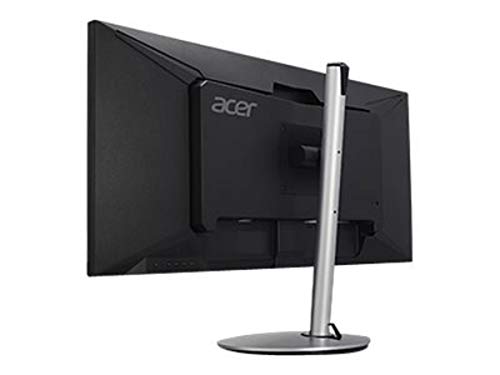 Acer CB342CK - LED monitor - 34" - 3440 x 1440 UWQHD @ 75 Hz - IPS - 400 cd/m - 700:1 - 1 ms - 2xHDMI, DisplayPort, USB-C - speakers - black, silver