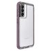 LifeProof N╦XT - Back cover for mobile phone - 50% recycled plastic, silver phosphate glass - napa (clear/lavender) - for Samsung Galaxy S21 5G