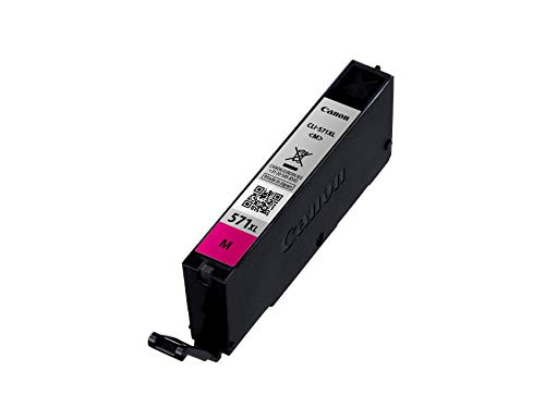 Canon CLI-571M XL - 11 ml - High Yield - magenta - original - ink tank - for PIXMA TS5051, TS5053, TS5055, TS6050, TS6051, TS6052, TS8051, TS8052, TS9050, TS9055