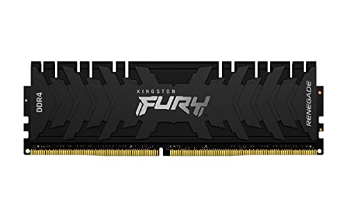 Kingston FURY Renegade - DDR4 - kit - 16 GB: 2 x 8 GB - DIMM 288-pin - 3200 MHz / PC4-25600 - CL16 - 1.35 V - unbuffered - non-ECC - black