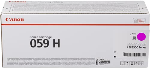 Canon 059 H - High capacity - magenta - original - toner cartridge - for i-SENSYS LBP852Cx, Satera LBP851C, LBP852Ci