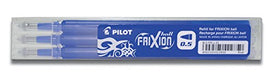 Best Value Pilot Pen 2276003F Refill Frixion Clicker Thickness 0.5mm Set of 3, Blue