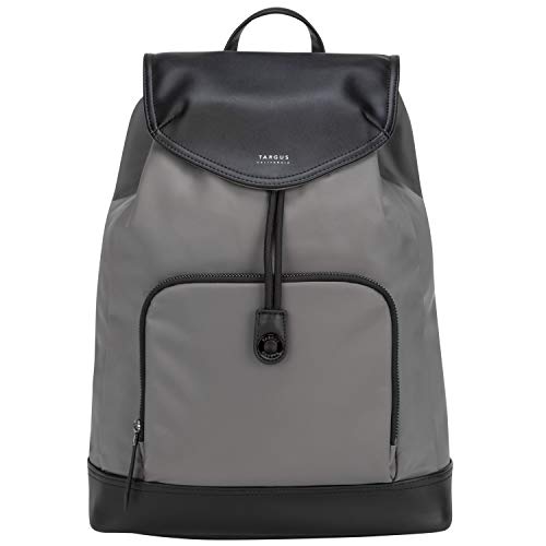 Targus Newport Drawstring - Notebook carrying backpack - 15" - grey