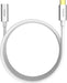 VISION Professional installation-grade USB-C extension cable - LIFETIME WARRANTY - bandwidth up to 10 gbit/s - supports 3A charging current - USB-C 3.1 (M) to USB-C 3.1 (F) - outer diameter 4.5 mm - 22+30 AWG - 2 m - white