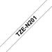 Brother TZe-N201 - Black on white - Roll (3.56 cm x 8 m) 1 roll(s) non-laminated tape - for Brother PT-D210, D600, H110, P750, P950, P-Touch PT-1005, D450, P-Touch Cube Pro PT-P910