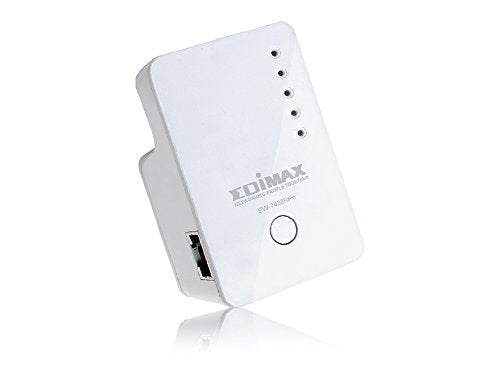 Edimax Wireless Repeater / Extender N300 2.4 GHz 10/100 Mbit White