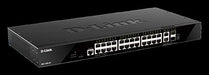 24 ports GE+2 10GE ports+2 SFP+Smar