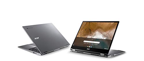 Acer Chromebook Spin 713 CP713-2W-54PK - Flip design - Core i5 10210U / 1.6 GHz - Chrome OS - 8 GB RAM - 128 GB SSD - 13.5" IPS touchscreen 2256 x 1504 - UHD Graphics - Bluetooth, Wi-Fi - steel grey - kbd: UK