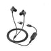 Logitech Zone Wired Earbuds - Earphones with mic - in-ear - wired - 3.5 mm jack - noise isolating - graphite - Certified for Microsoft Teams