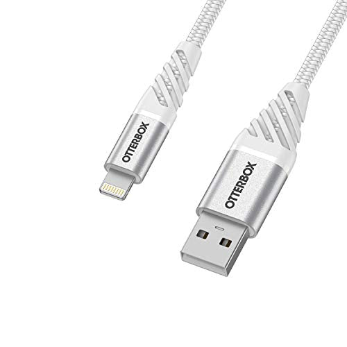 OtterBox Premium - Lightning cable - USB male to Lightning male - 2 m - cloud white - for Apple iPad/iPhone/iPod (Lightning)