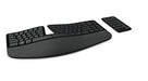 Best Value Microsoft Sculpt Ergonomic Keyboard and Numeric Pad, UK Layout (Business Packaging) - Monotone