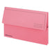 Best Value niceday Pressboard Document Wallets Foolscap 285gsm Pink -