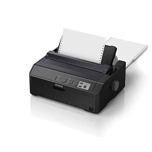 Epson FX 890IIN - Printer - B/W - dot-matrix - Roll (21.6 cm), JIS B4, 254 mm (width) - 240 x 144 dpi - 9 pin - up to 738 char/sec - parallel, USB 2.0, LAN