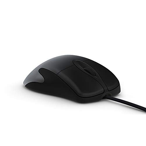 Microsoft Pro IntelliMouse - Mouse - right-handed - optical - 5 buttons - wired - USB 2.0 - shadow black