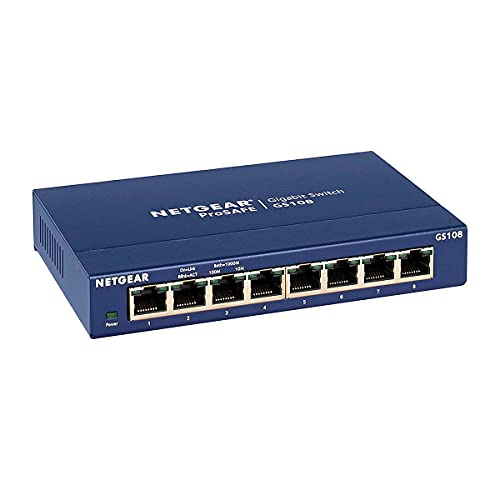 ProSAFE 8-Port Gigabit Unmanaged Desktop Switch