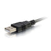 C2G USB 2.0 A to Micro B Cable - USB cable - USB (M) to Micro-USB Type B (M) - USB 2.0 - 1 m - black