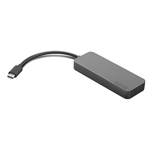 Lenovo USB-C to 4 Port USB-A Hub - Hub - 4 x SuperSpeed USB 3.0 + 1 x USB-C - desktop - for IdeaPad Flex 3 CB 11M836, ThinkPad E14 Gen 3, L14 Gen 2, L15 Gen 2, P14s Gen 2