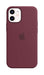 Apple Case with MagSafe - Back cover for mobile phone - silicone - plum - for iPhone 12 mini