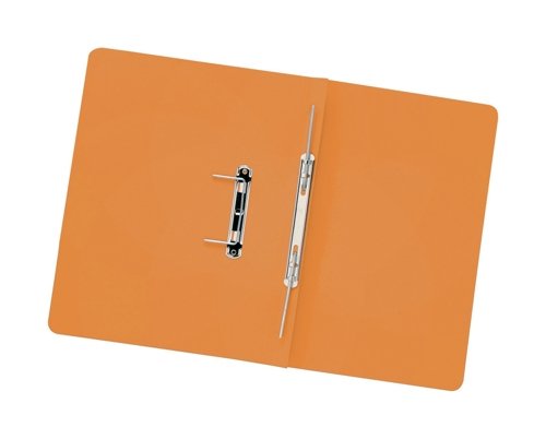 Best Value Invo Transfer Spring Files 315gsm Capacity 38mm Foolscap Orange Ref 400038550 [Pack 50]