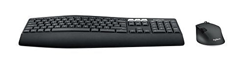 Logitech MK850 Performance - Keyboard and mouse set - Bluetooth, 2.4 GHz - QWERTY - UK