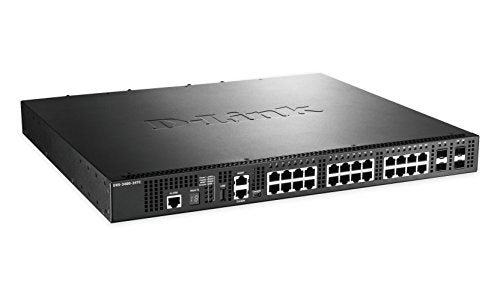 D-Link DXS 3400-24SC - Switch - L3 Lite - Managed - 20 x 10 Gigabit SFP+ + 4 x combo 10 Gigabit SFP+ - desktop, rack-mountable