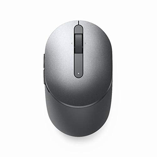 Dell MS5120W - Mouse - optical - 7 buttons - wireless - 2.4 GHz, Bluetooth 5.0 - titan grey - with 3 years Advanced Exchange Service - for Latitude 3320, 3420, 35XX, 73XX, 9420 2-in-1, Vostro 13 5310, 14 5410, 15 5510, 5415, 55XX