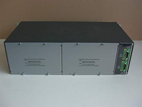 HP zl Power Supply Shelf: The zl Power Supply Shelf is a rack-mountable chassis with two slots for zl switch power supplies to supply additional PoE power to a zl switch.